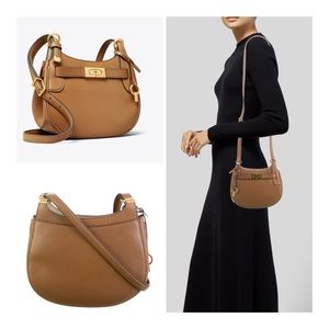 Tory Burch Lee Radziwill Small Saddle Bag